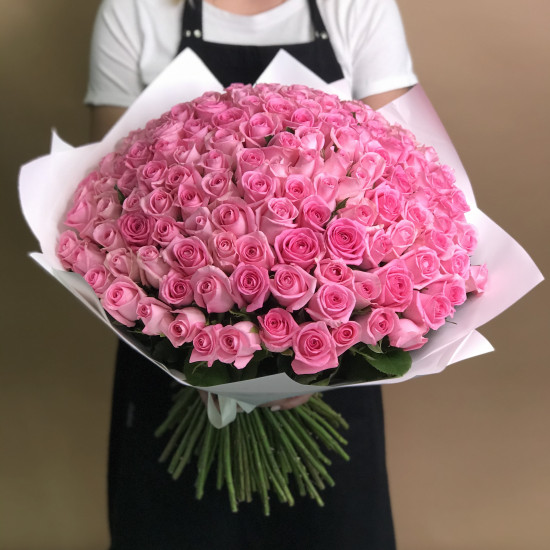 Букеты из роз Букет из 151 розы (80 см)