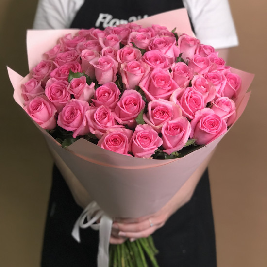Букеты из роз Букет из 51 розы (80см)
